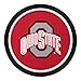Creative Converting 8 Count The Ohio State University Sturdy Style Paper Dinner Plates, 8.75-Inch