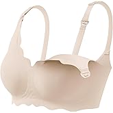 haakaa Nursing Bras for Breastfeeding, Ultra-Comfort Seamless Maternity Bra with Jelly-Strip Support