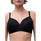 Chantelle womens Day to Night Unlined Full Coverage Bra, Black, 36H US