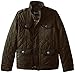 Urban Republic Big Boys' Quilted Coat With Faux Leather Trim