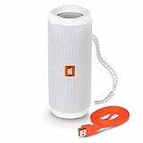 JBL Flip 4 Waterproof Portable Bluetooth Speaker - White