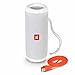 JBL Flip 4 Waterproof Portable Bluetooth Speaker - White primary