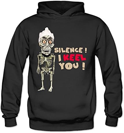 MayDay Funny Jeff Dunham Comic Women's Long Sleeve Sweater XL Black