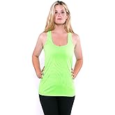 Marika Women's Activewear Singlet Tank Workout Shirt, Lime-A-Rita, S