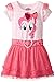 My Little Pony Freeze Little Girls Pinky Pie Toddler Girl Tunic, Light Pink/Heather Pink, 3T