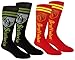 Harry Potter Womens Knee High Socks 2 Pair Pack,Shoe Size 4-10 Multi Colors
