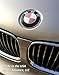 Breast Cancer Awareness for BMW - Gloss Pink WITH SPARKLES Vinyl Emblem Covers and Ribbon decals - Fits almost all BMWs - by Air Advance