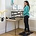 Best Choice Products 36in 2-Tier Standing Tabletop Desk Workstation w/ 8 Adjustable Height Settings, Monitor Riser, 33lb Capacity Tabletop, 4.4lb Capacity Keyboard Drawer – Blackthumb 2
