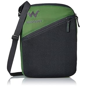 Wildcraft Nylon 6 Ltrs Green Packable Messenger Bag (Pac n Go Sling 2_Green)