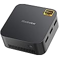 Blackview MP80 Mini PC Intel N95, 16GB DDR5 RAM 512GB M.2 SSD, Micro Desktop Computer Windows 11 Pro, Energy-Efficient, 4K Triple Display/Dual Gigabit LAN/WiFi/BT for Office/Work/Business/Home