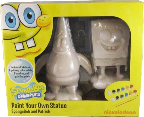 Nickelodeon Paint Your Own Statue - SpongeBob and Patrick