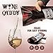 Wine Caddy 3 Pack 750ml Foldable Wine bottle & Funnel Portable to go flasks