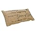Grace of God 6 x 12 Rectangular Burlap Inspirational Decorative Throw Pillow