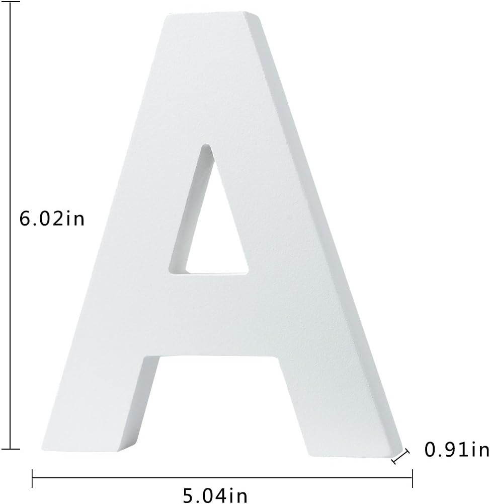 Wall Decor W 5 9 L X4 1 15x10 5x2cm Wall Letters Marquee Alphabet J Wood Wooden Number Diy Block Words Sign Hanging Decor Letter For Home Bedroom Office Wedding Party Decor White X0 8 H Home