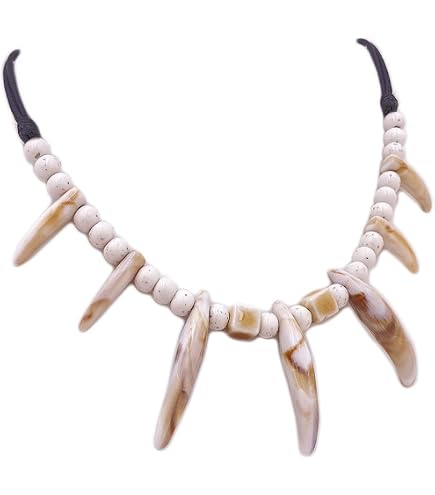 Amazon.com: Forum Novelties 25062 Bone Necklace : Clothing, Shoes