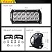 LED Light Bar,Aaiwa 2Pack 36w Flood Led Off Road Lights Led Working Light Waterproof Driving Fog Light for Truck, Off-road, Truck, Car, ATV, SUV, Jeep,5 Year Warranty