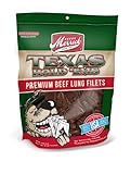 Merrick Texas Hold em's Beef Lung Fillets Training Treats for Dogs, 8-Ounce