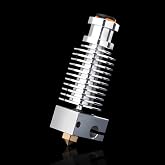 Newwish V6 All Metal Hotend,Prusa i3 MK3S+,MK3,MK2.5,MK2S 3D Printer Hotend,Upgrade V6 Copper+ Titanium Alloy Bi-Metal Heatbreak,Brass Nozzle 0.4mm,V6 Heater Block for V6 Hotend.