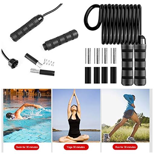 Heavy Weighted Jump Rope for Men Women Kitchz Solid PVC Tool for Boxing Training Women Men Fitness - Image 6