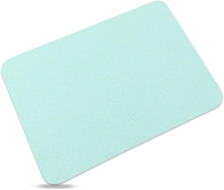 Amazon Hizak 珪藻土バスマット Lサイズ 足拭きマット 速乾 消臭 珪藻土 バスマット 抗菌 防カビ 防ダニ 風呂 マット 紙やすり付き おしゃれ 60 39センチ 大きいサイズ 軽量 一瞬吸水 清潔 脱臭 3カラー グリーン 浴室足ふきマット ホーム