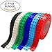 Lego Tape with Adhesive Backing - 6 Great Colors, 1 Meter Each, 2 Studs for Building with Brick and Blocks
