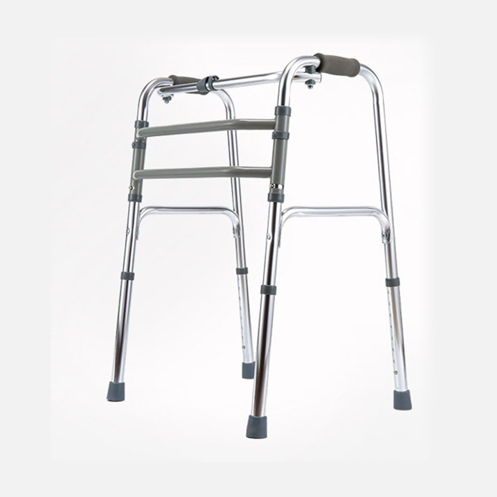 MMM The Elderly Folding Walking Aid Attached With Seat Board Four