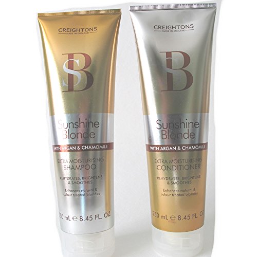 CREIGHTONS SUNSHINE BLONDE MOISTURISING SHAMPOO & CONDITIONER 250ml by Creightons