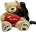 Big Plush Te Amo Giant Teddy Bear 5 Foot Soft Teddybear Romantic Holds Heart Pillow to Show Love
