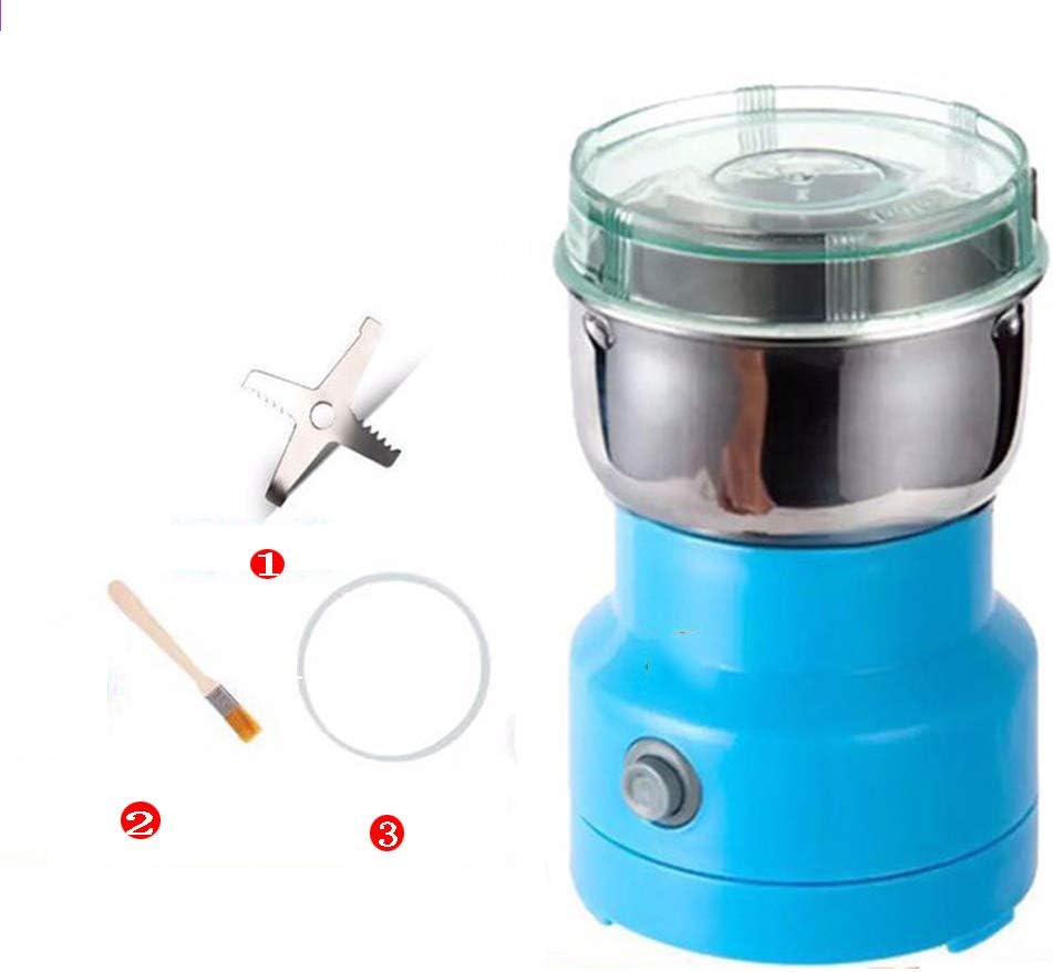 HEZHENG Mini Electric Molino Grinder, procesador de Alimentos Chopper, Herramientas con ajo