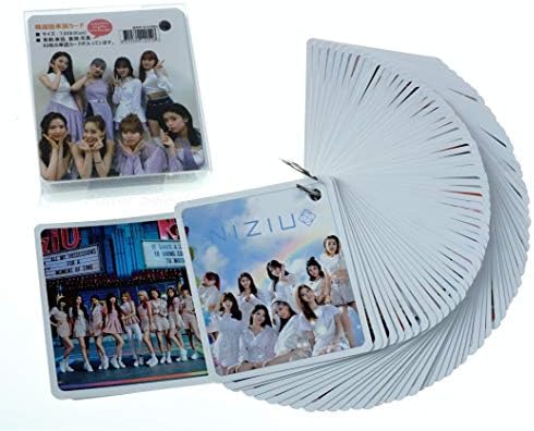 Niziu ニジュー グッズ 韓国語 単語 カード 63枚入 ケース付
