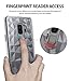 Ringke Air Prism Compatible with Galaxy S9 Plus Case 3D Vogue Design Chic Ultra Rad Pyramid Stylish Diamond Pattern Flexible Textured Protective TPU Cover for Galaxy S 9 Plus (2018) - Clear