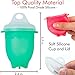 Egg Cooker Egg Poacher - Hard Boiled Egg Maker, Egg Boiler, Silicone Egg Cooker Microwave Egg Cooker