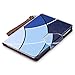 ULAK iPad Mini Case for iPad Mini 3/2 / 1, Lightweight Synthetic Leather Rotating Stand Protective Case Smart Cover with Multi-Angle Viewing for Apple iPad Mini, Mini 2, Mini 3 Blue