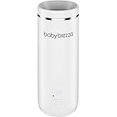 Baby Brezza Portable Warmer – 3X Faster Baby Bottle Warming - Travel Breastmilk and Formula Warmer - Safe, Even Heating - Up 