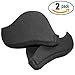 Crutch Pads Set of 2 | Comfortable Pads for Crutches Underarm | Universal Fit for in-Motion Pro Crutches | Durable & Soft Crutches Padding | Black