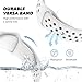 Hagibis Compatible with Fitbit Versa Bands Sport Silicone Replacement Breathable Strap Bands for New Fitbit Versa Smart Fitness Watch (White)