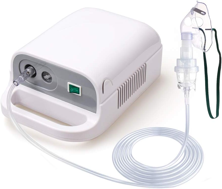 Compressor Cool Mist Vaporizer Machine Portable Inhaler Kit Humidifier for Kids&Adults, filter Included