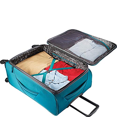 American Tourister 4 Kix Expandable Softside Luggage with Spinner