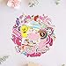 Cool Vsco Stickers for Water Bottles, Big 100Pcs Sticker Pack for Laptop Hydro Flask Luggage, Trendy Aesthetic Pink Cute Waterproof Vinyl Stickers for Teens Girls Adults