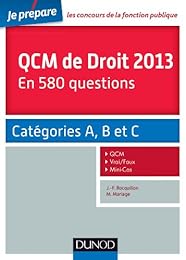 QCM de droit 2013 en 580 questions
