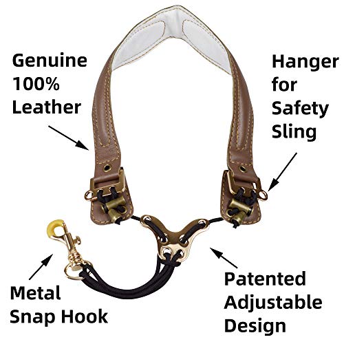 image for adorence Preminum Saxophone Neck Strap (Handmade with Genuine Leather,