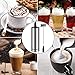 Electric Milk Frother,Ucio Handheld Electric Foam Maker For Coffee, Latte, Cappuccino, Hot Chocolate with Stainless Steel Whisk,Automatic Battery Operated Mini Drink Mixer Blender