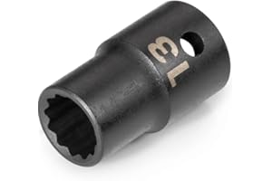TEKTON 1/2 Inch Drive x 13 mm 12-Point Impact Socket | SID22313