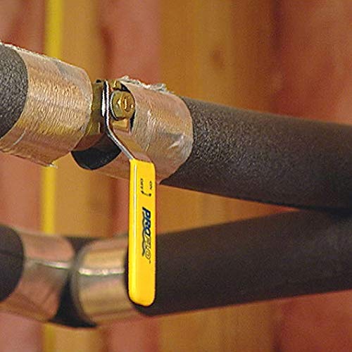 TB-FLEX Foam Insulation Pipe Air Condition Refrigeration Duct Copper Tube Cover, 9mm Wall x 1'' Int ID x 6 Ft (25x9)