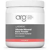 Metabolic Maintenance Vitamin Mineral Base Powder, 11 oz | Comprehensive Multivitamin Powder with Active Vitamins and Chelated Minerals for High Absorption Nutrition