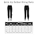 Hiking Pants Quick Drying Outdoor Lightweight Travel Cargo Pants Camping Rain Pants for Women