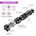 WdtPro UV Flashlight Black Light, Adjustable 395 nM Blacklight Flashlights with Clip and 3 Modes for Pets Urine and Stains Detector (Battery Included)