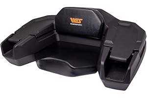 WES | Universal Explorer ATV Cargo Box | Heavy-Duty ATV Storage Box with Rear Storage, Passenger Seat, Quad Accessories, Four