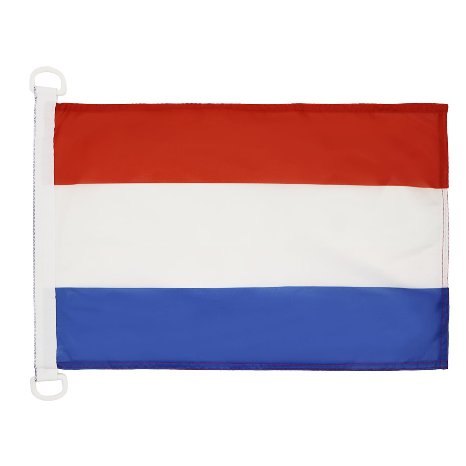 AZ FLAG - Netherlands Nautical Flag - 18'' x 12'' - For Outdoor and Boat - Dutch Banner Knitted Polyester with Two Plastic Rings - Vivid Colors - 12x18 in - 45x30 Cm — image 1