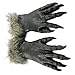 Odowalker Halloween Werewolf Costume Wolf Claws Gloves and Head Mask for Cosplay Costume Man Women Girls Boys Kids Unisex (Gloves)